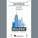 Download or print Alan Menken Newsies (Choral Medley) (arr. Roger Emerson) Sheet Music Printable PDF 34-page score for Broadway / arranged SAB Choir SKU: 95018