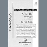 Download or print Ron Kean Agnus Dei Sheet Music Printable PDF 11-page score for Concert / arranged 2-Part Choir SKU: 1927429