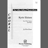 Download or print Ron Kean Kyrie Eleison Sheet Music Printable PDF 10-page score for Christian / arranged 2-Part Choir SKU: 1927427