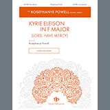 Download or print Rosephanye Powell Kyrie Eleison in F Major Sheet Music Printable PDF 11-page score for Concert / arranged SATB divisi Choir SKU: 2028684