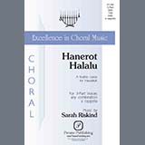 Download or print Sarah Riskind Hanerot Halalu Sheet Music Printable PDF 6-page score for Concert / arranged SSA Choir SKU: 1684704
