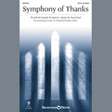 Download or print Sean Paul Symphony Of Thanks Sheet Music Printable PDF 14-page score for Holiday / arranged SATB Choir SKU: 2004422