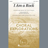 Download or print Simon & Garfunkel I Am A Rock (arr. Roger Emerson) Sheet Music Printable PDF 7-page score for Folk / arranged 2-Part Choir SKU: 430642