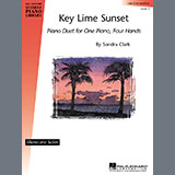 Download or print Sondra Clark Key Lime Sunset Sheet Music Printable PDF 10-page score for Classical / arranged Piano Duet SKU: 67397