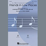 Download or print Steve Zegree Friends In Low Places Sheet Music Printable PDF 10-page score for Country / arranged SATB Choir SKU: 97643