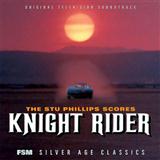 Download or print Stu Phillips Knight Rider Theme Sheet Music Printable PDF 5-page score for Film/TV / arranged Piano Solo SKU: 50559