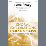 Download or print Taylor Swift Love Story (arr. Roger Emerson) Sheet Music Printable PDF 14-page score for Country / arranged 2-Part Choir SKU: 1999500