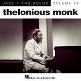 Download or print Thelonious Monk Off Minor Sheet Music Printable PDF 3-page score for Jazz / arranged Piano Solo SKU: 188091