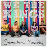 Download or print We The Kings Just Keep Breathing Sheet Music Printable PDF 5-page score for Rock / arranged Piano, Vocal & Guitar Chords SKU: 116054