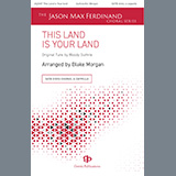 Download or print Woody Guthrie This Land Is Your Land (arr. Blake Morgan) Sheet Music Printable PDF 17-page score for Folk / arranged Choir SKU: 1357375