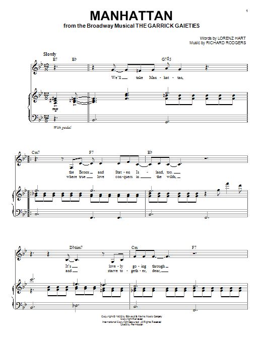 Learn to play Dinah Washington Manhattan sheet music for Easy Piano in minutes. Price: 6.9900$ Dinah Washington Manhattan sheet music notes and chords arranged for Easy Piano