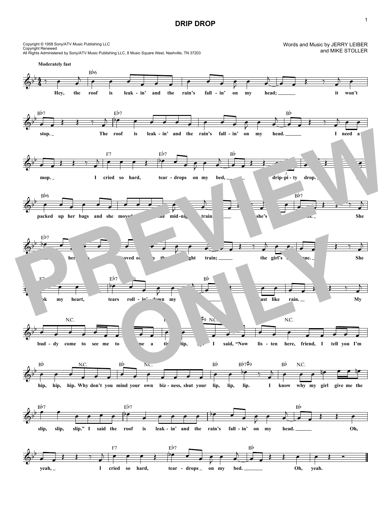 Learn to play Dion Drip Drop sheet music for Lead Sheet / Fake Book in minutes. Price: 5.9900$ Dion Drip Drop sheet music notes and chords arranged for Lead Sheet / Fake Book