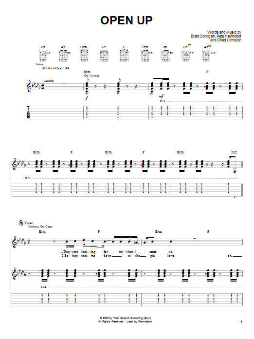 Learn to play Dispatch Open Up sheet music for Guitar Tab in minutes. Price: 7.8900$ Dispatch Open Up sheet music notes and chords arranged for Guitar Tab