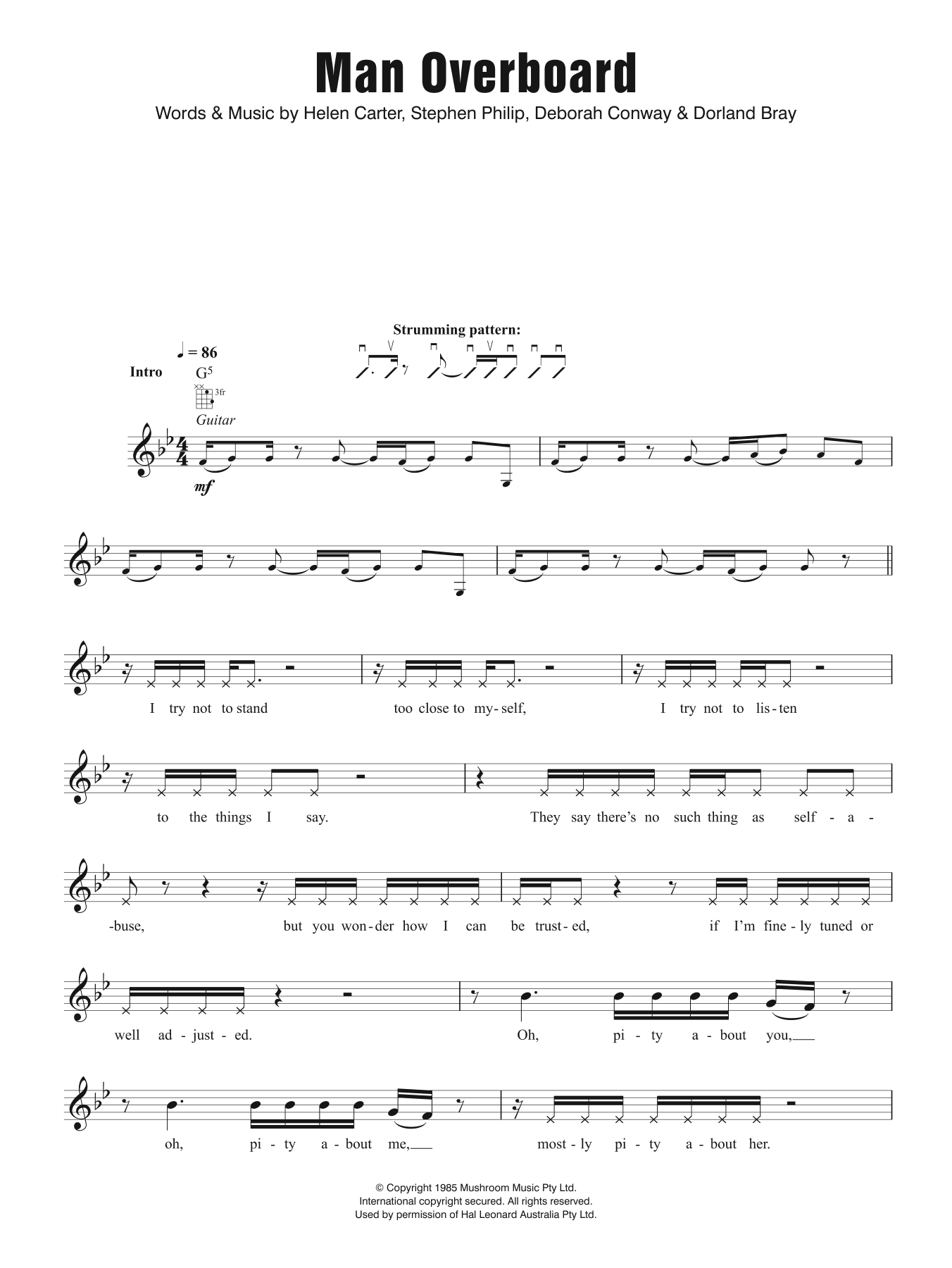 Learn to play Do-Re-Mi Man Overboard sheet music for Ukulele in minutes. Price: 5.9900$ Do-Re-Mi Man Overboard sheet music notes and chords arranged for Ukulele