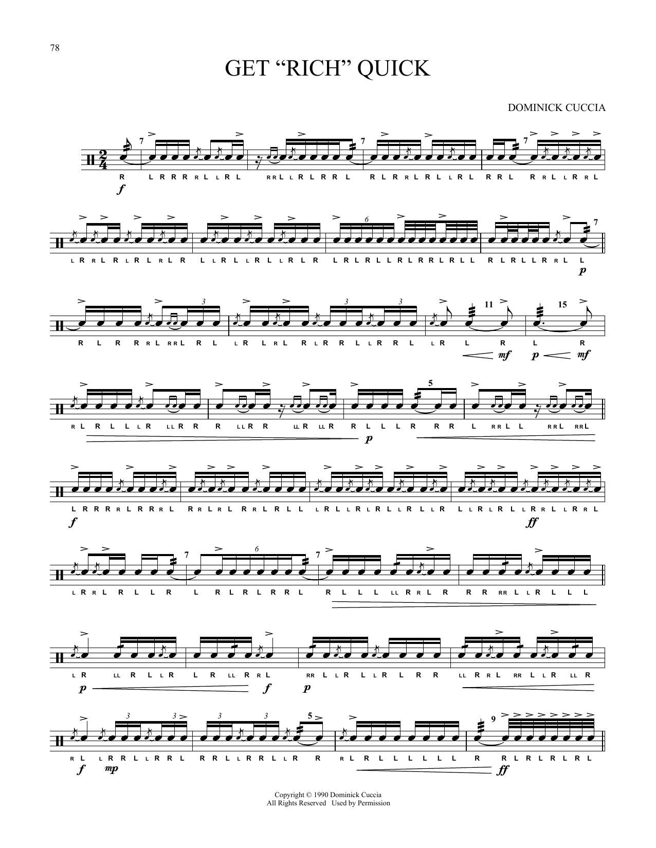 Learn to play Dominick Cuccia Get Dominick Cuccia Get
