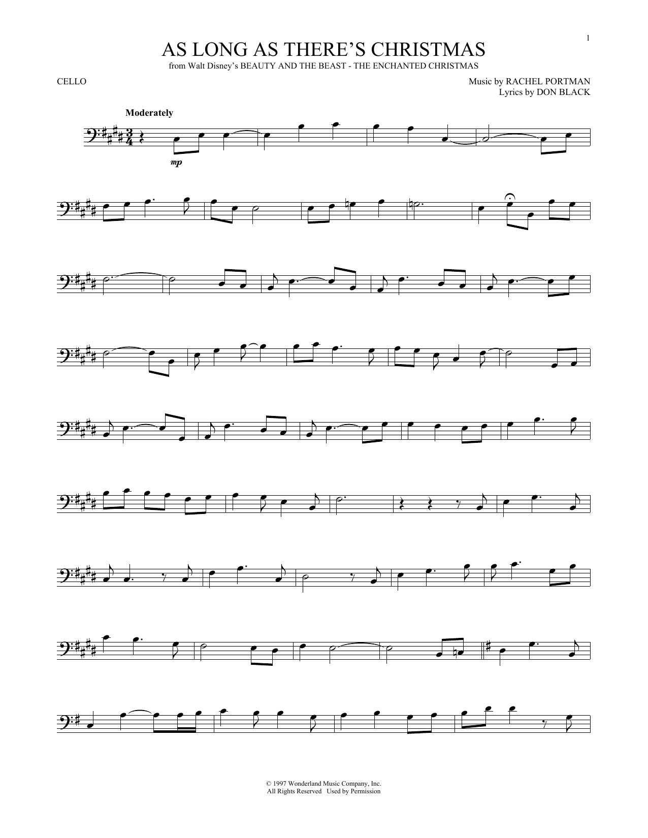 Learn to play Don Black As Long As There's Christmas sheet music for Viola Solo in minutes. Price: 6.9900$ Don Black As Long As There's Christmas sheet music notes and chords arranged for Viola Solo