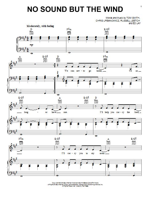 Learn to play Editors No Sound But The Wind sheet music for Piano, Vocal & Guitar Chords (Right-Hand Melody) in minutes. Price: 7.8900$ Editors No Sound But The Wind sheet music notes and chords arranged for Piano, Vocal & Guitar Chords (Right-Hand Melody)