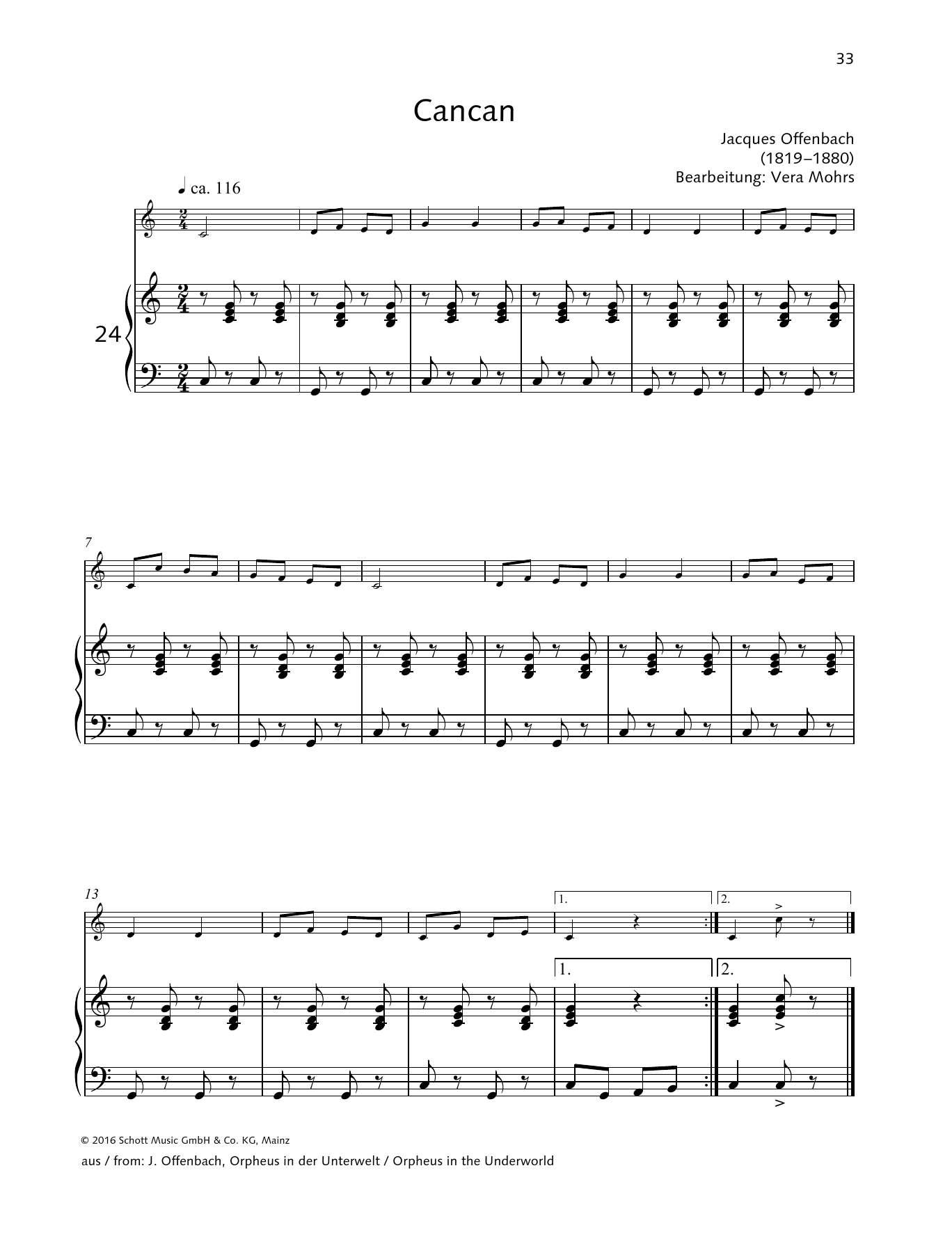 Learn to play Elisabeth Kretschmann Cancan sheet music for Woodwind Solo in minutes. Price: 3.9900$ Elisabeth Kretschmann Cancan sheet music notes and chords arranged for Woodwind Solo