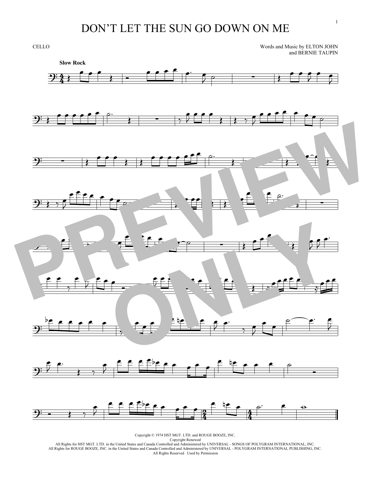 Elton John & George Michael Don't Let The Sun Go Down On Me sheet music notes and chords arranged for Tenor Sax Solo