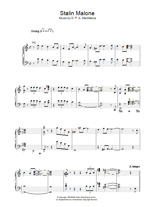 Learn to play Elvis Costello Stalin Malone sheet music for Piano, Vocal & Guitar Chords in minutes. Price: 7.8900$ Elvis Costello Stalin Malone sheet music notes and chords arranged for Piano, Vocal & Guitar Chords