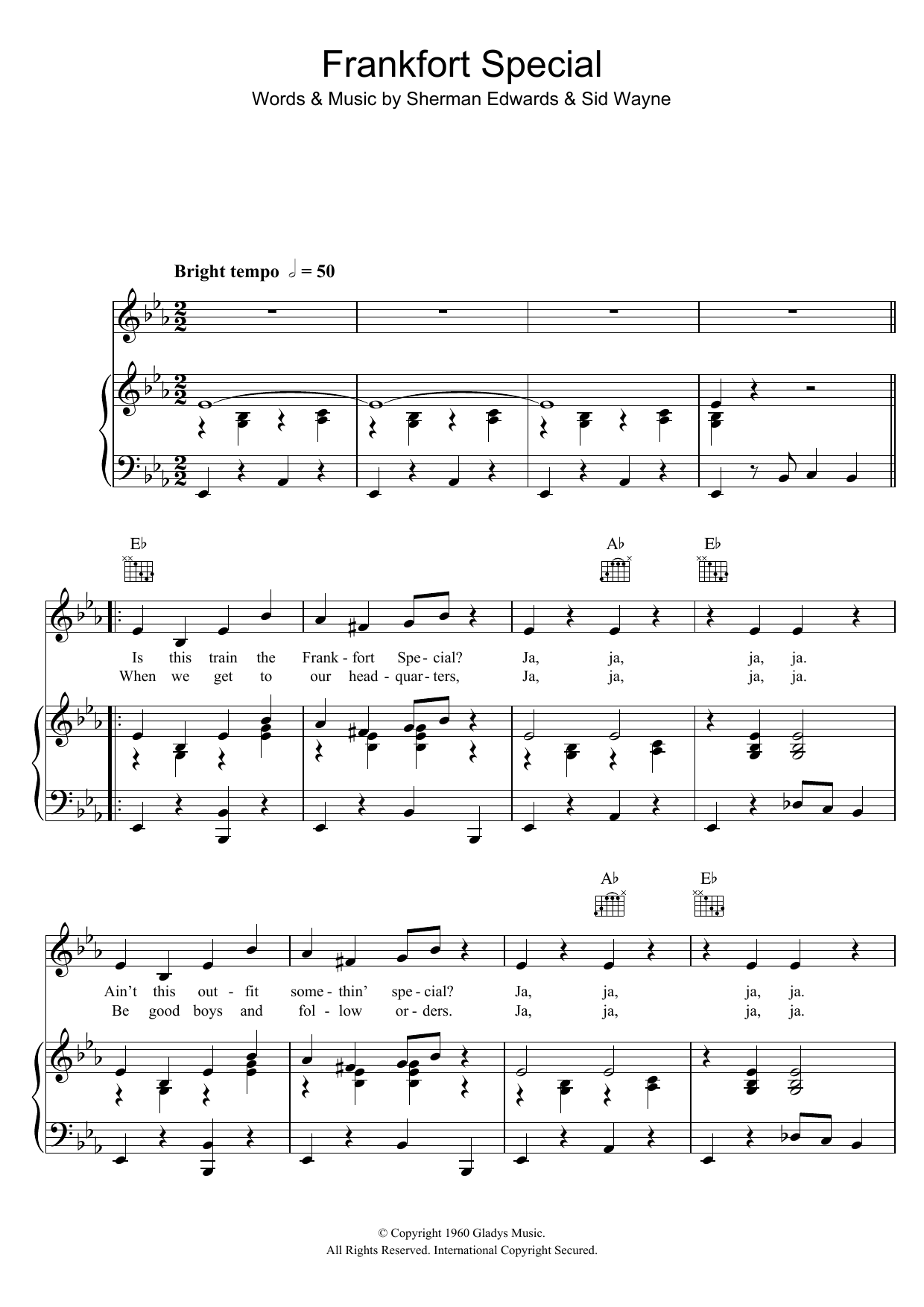 Learn to play Elvis Presley Frankfort Special sheet music for Piano, Vocal & Guitar Chords in minutes. Price: 7.8900$ Elvis Presley Frankfort Special sheet music notes and chords arranged for Piano, Vocal & Guitar Chords