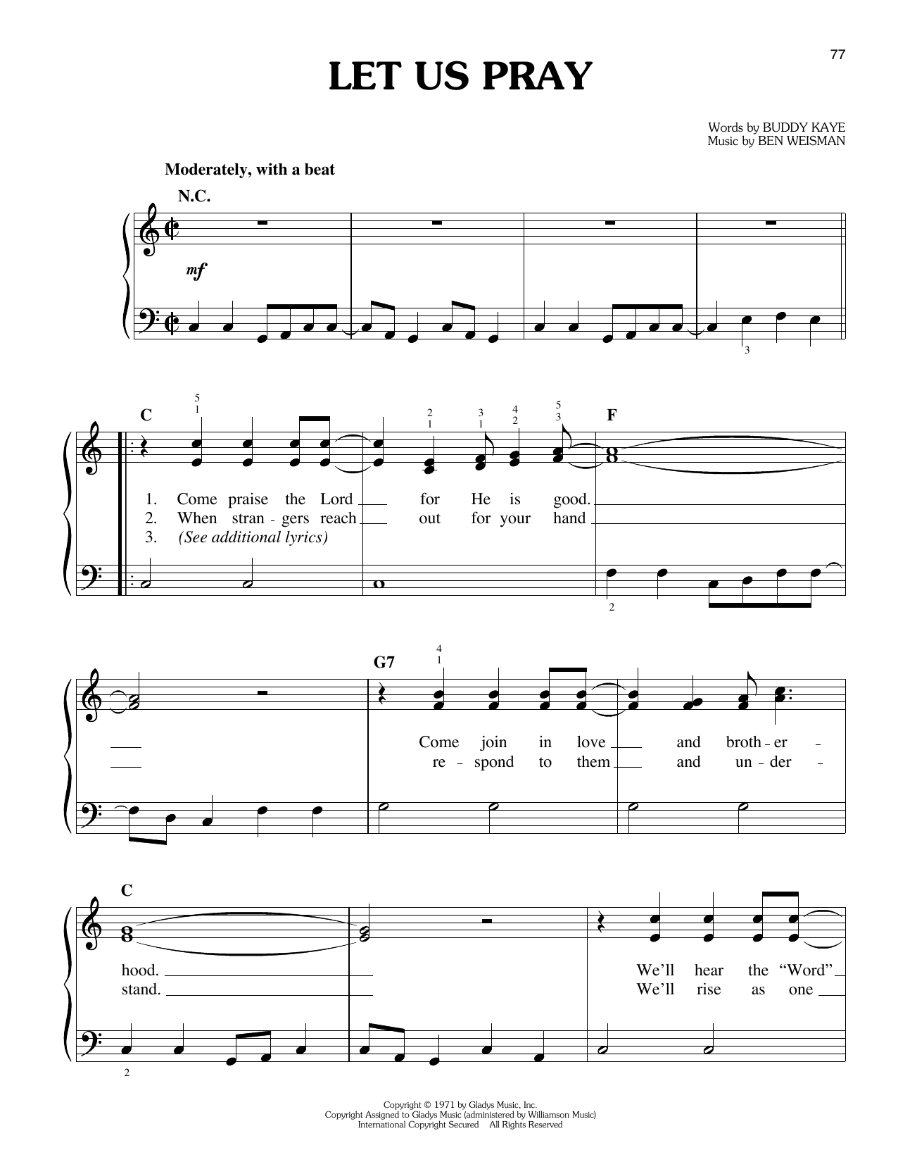 Elvis Presley Let Us Pray sheet music notes and chords. Download Printable PDF.