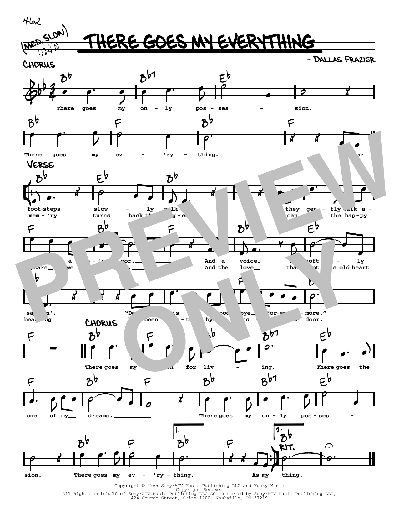 Engelbert Humperdinck There Goes My Everything sheet music notes and chords. Download Printable PDF.