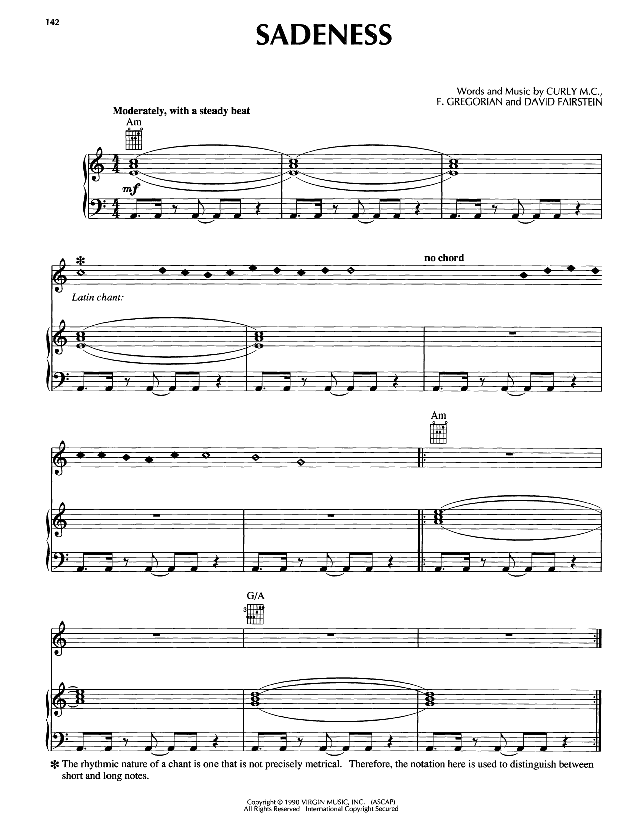 Learn to play Enigma Sadeness sheet music for Piano, Vocal & Guitar Chords (Right-Hand Melody) in minutes. Price: 7.8900$ Enigma Sadeness sheet music notes and chords arranged for Piano, Vocal & Guitar Chords (Right-Hand Melody)