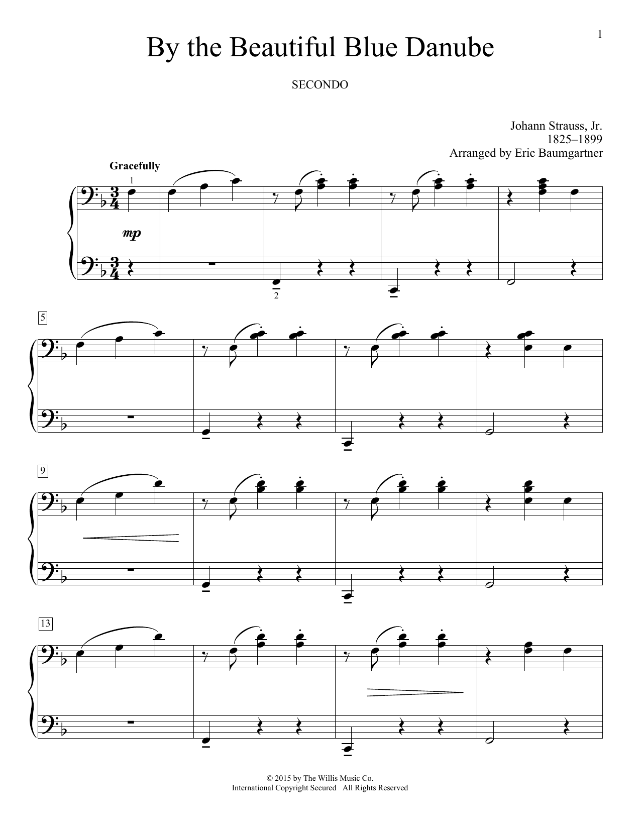 Learn to play Johann Strauss II By The Beautiful Blue Danube sheet music for Piano Duet in minutes. Price: 7.8900$ Johann Strauss II By The Beautiful Blue Danube sheet music notes and chords arranged for Piano Duet