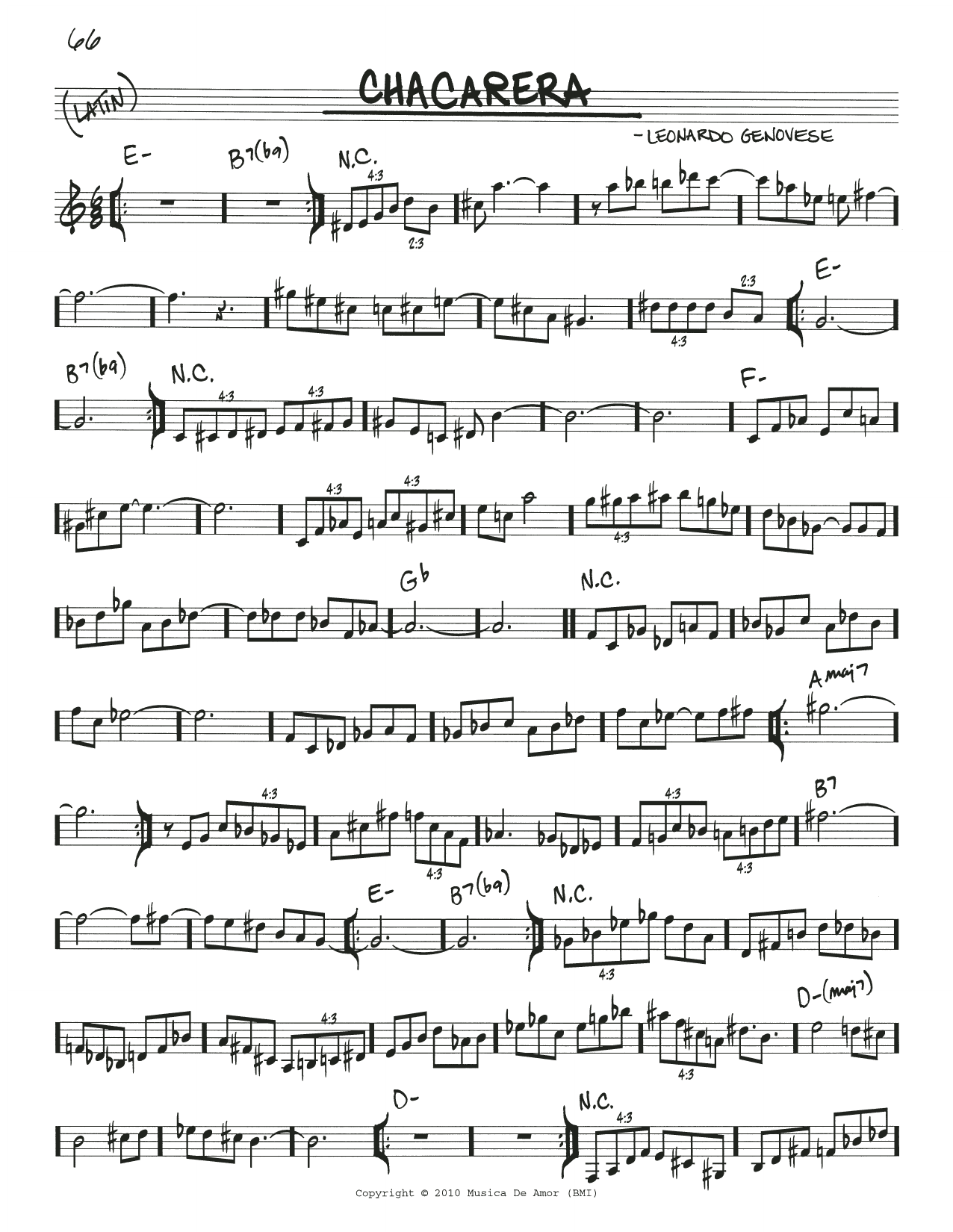 Learn to play Esperanza Spalding Chacarera sheet music for Real Book – Melody & Chords in minutes. Price: 5.9900$ Esperanza Spalding Chacarera sheet music notes and chords arranged for Real Book – Melody & Chords