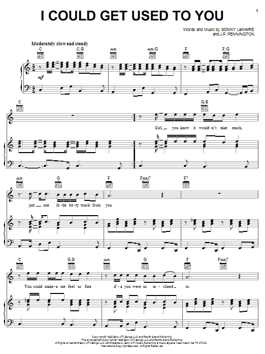 Learn to play Exile I Could Get Used To You sheet music for Piano, Vocal & Guitar Chords (Right-Hand Melody) in minutes. Price: 7.8900$ Exile I Could Get Used To You sheet music notes and chords arranged for Piano, Vocal & Guitar Chords (Right-Hand Melody)