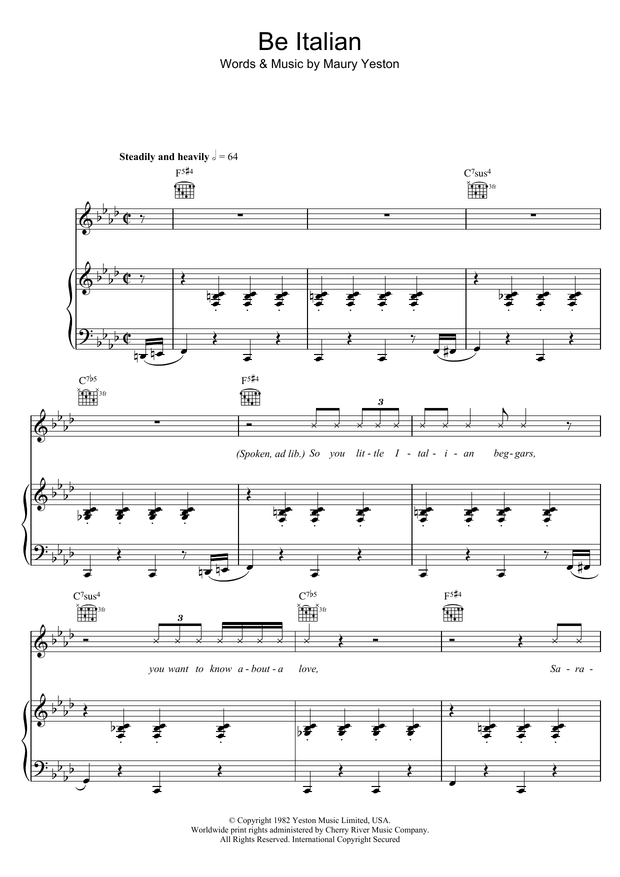 Fergie Be Italian sheet music notes and chords. Download Printable PDF.