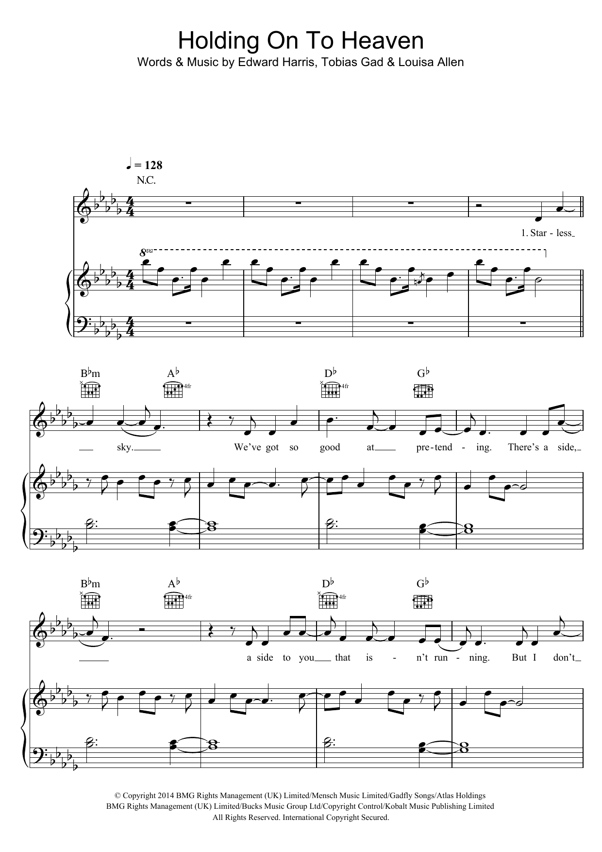 Learn to play Foxes Holding Onto Heaven sheet music for Piano, Vocal & Guitar Chords in minutes. Price: 7.8900$ Foxes Holding Onto Heaven sheet music notes and chords arranged for Piano, Vocal & Guitar Chords