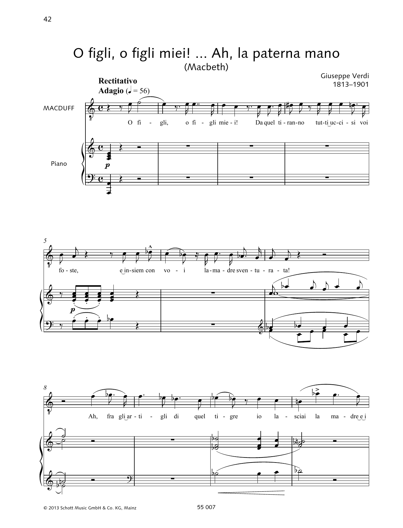 Learn to play Francesca Licciarda O figli, o figli miei! ... Ah, la paterna mano sheet music for Piano & Vocal in minutes. Price: 6.9900$ Francesca Licciarda O figli, o figli miei! ... Ah, la paterna mano sheet music notes and chords arranged for Piano & Vocal