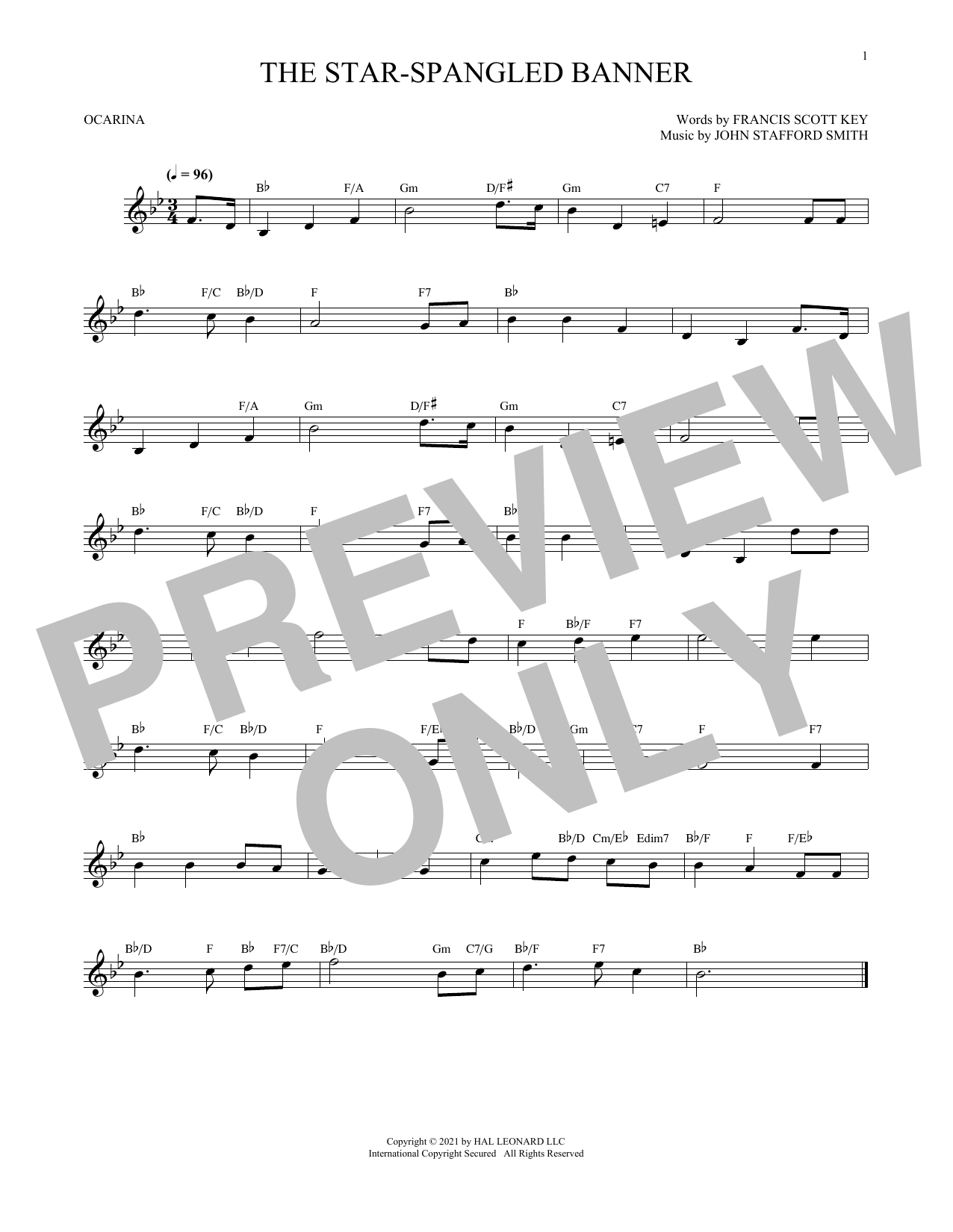 Learn to play Francis Scott Key The Star-Spangled Banner (arr. Cris Gale) sheet music for Ocarina in minutes. Price: 6.9900$ Francis Scott Key The Star-Spangled Banner (arr. Cris Gale) sheet music notes and chords arranged for Ocarina