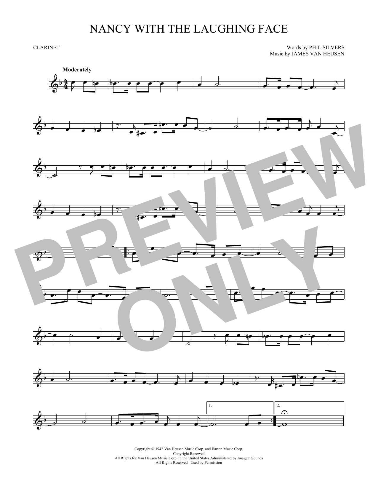 Frank Sinatra Nancy With The Laughing Face sheet music notes and chords. Download Printable PDF.