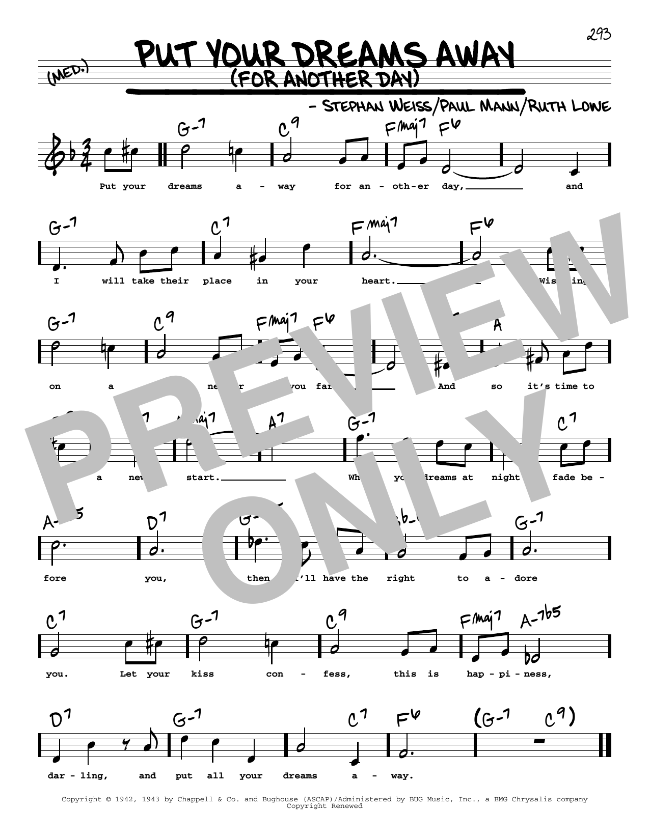 Learn to play Frank Sinatra Put Your Dreams Away (For Another Day) (High Voice) sheet music for Real Book – Melody, Lyrics & Chords in minutes. Price: 5.9900$ Frank Sinatra Put Your Dreams Away (For Another Day) (High Voice) sheet music notes and chords arranged for Real Book – Melody, Lyrics & Chords