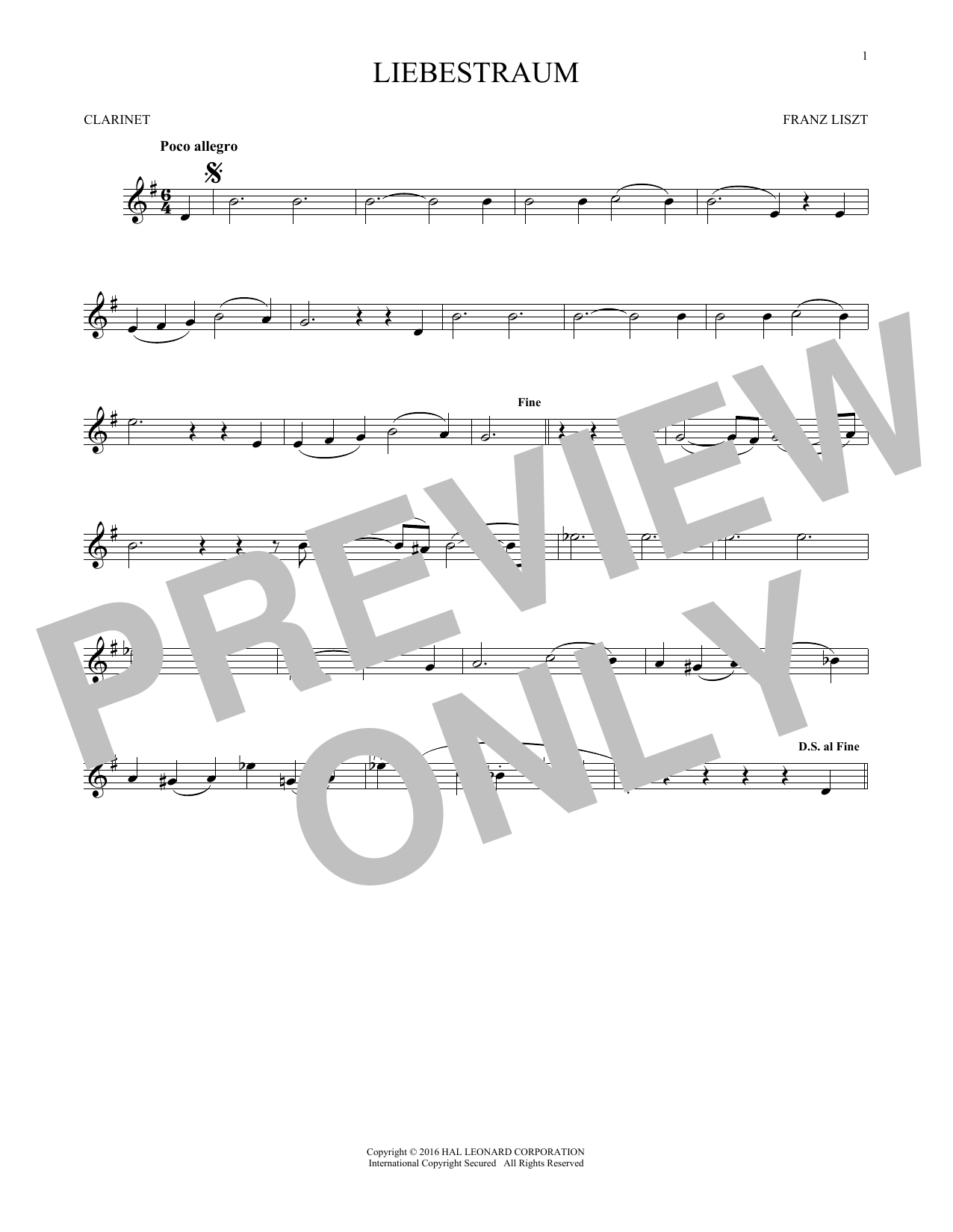 Franz Liszt Liebestraum (Dream Of Love) sheet music notes and chords. Download Printable PDF.