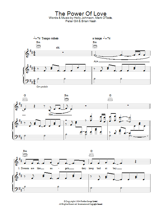 Gabrielle Aplin The Power Of Love sheet music notes and chords. Download Printable PDF.