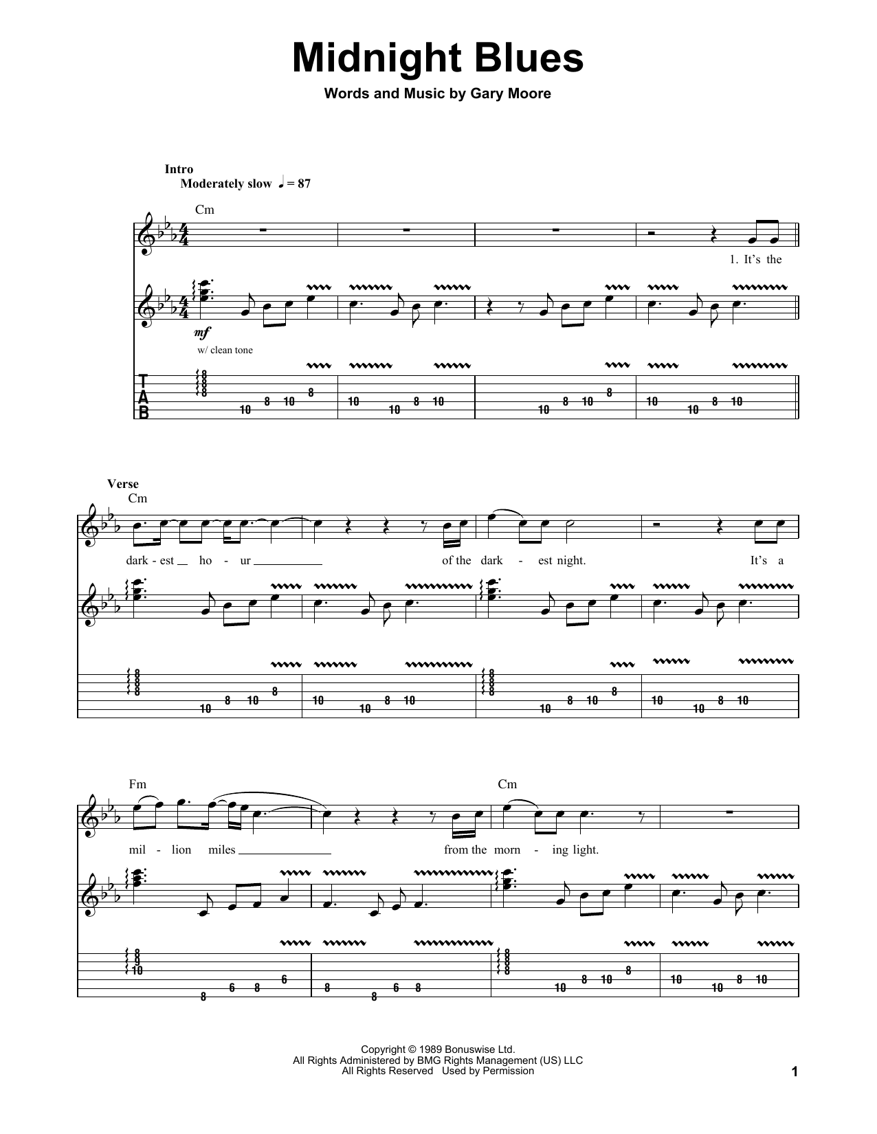  Sheet Music