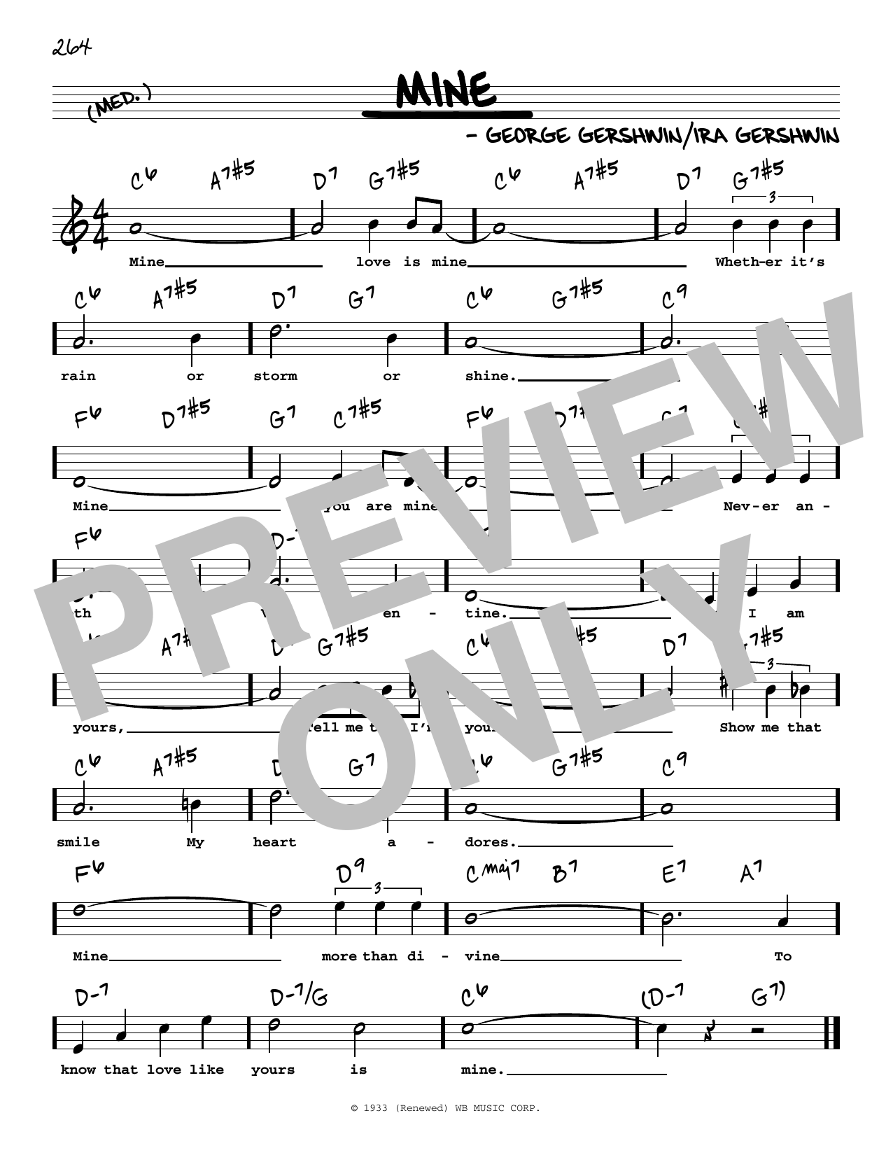 Learn to play George Gershwin & Ira Gershwin Mine (High Voice) (from Let 'Em Eat Cake) sheet music for Real Book – Melody, Lyrics & Chords in minutes. Price: 5.9900$ George Gershwin & Ira Gershwin Mine (High Voice) (from Let 'Em Eat Cake) sheet music notes and chords arranged for Real Book – Melody, Lyrics & Chords