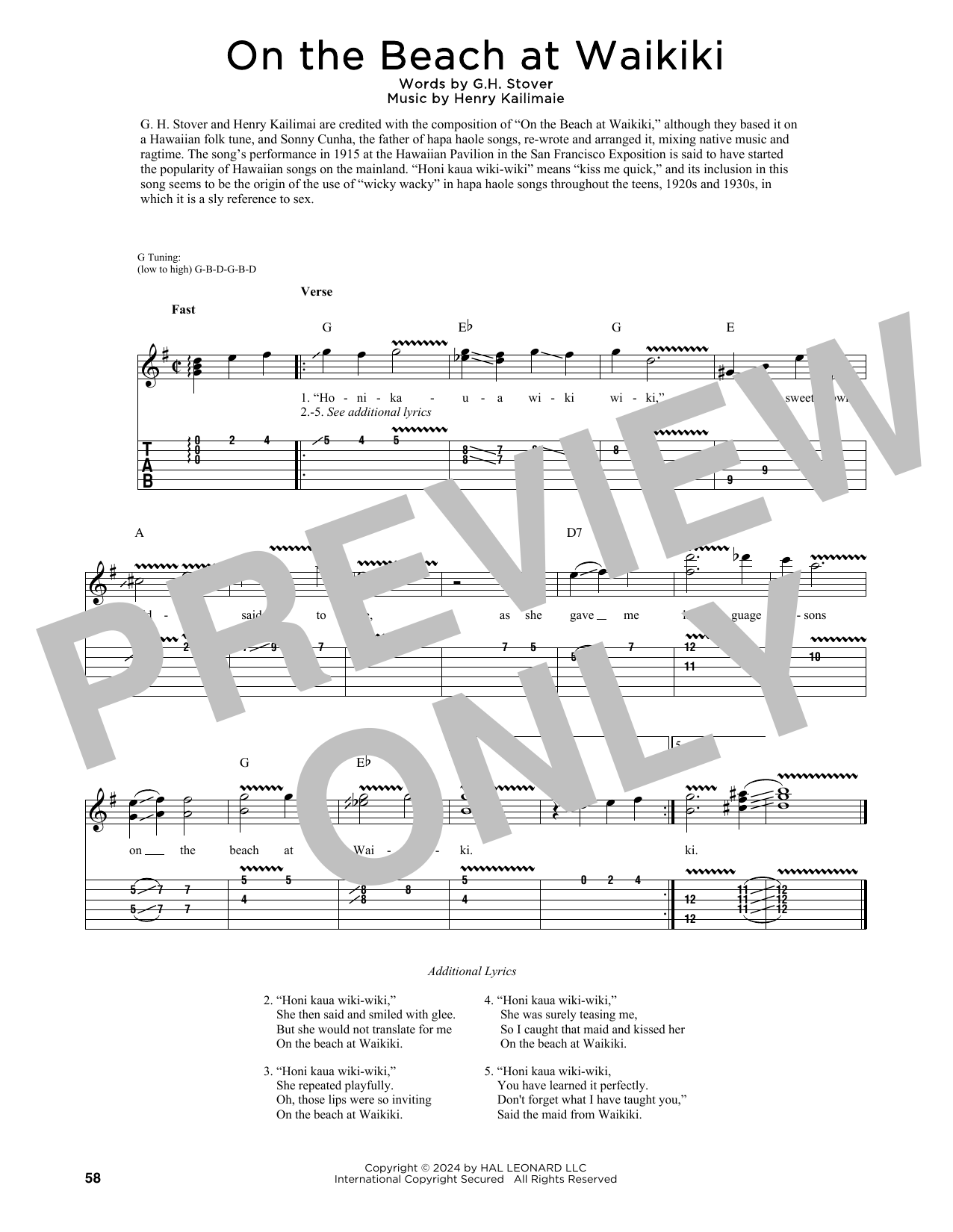  Sheet Music