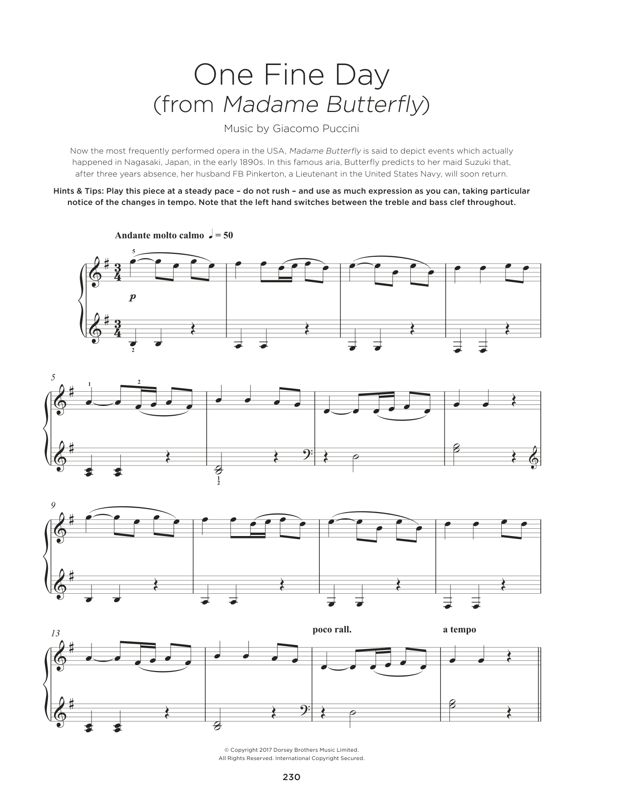Learn to play Giacomo Puccini One Fine Day sheet music for Really Easy Piano in minutes. Price: 6.9900$ Giacomo Puccini One Fine Day sheet music notes and chords arranged for Really Easy Piano