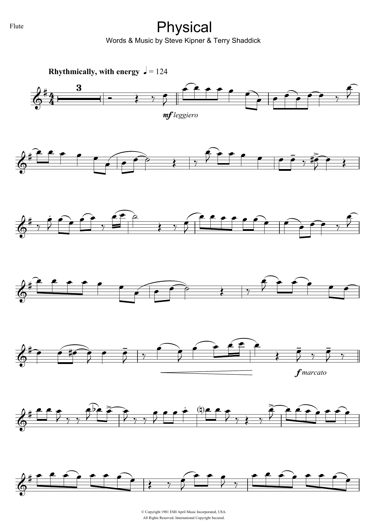 Glee Cast Physical sheet music notes and chords. Download Printable PDF.