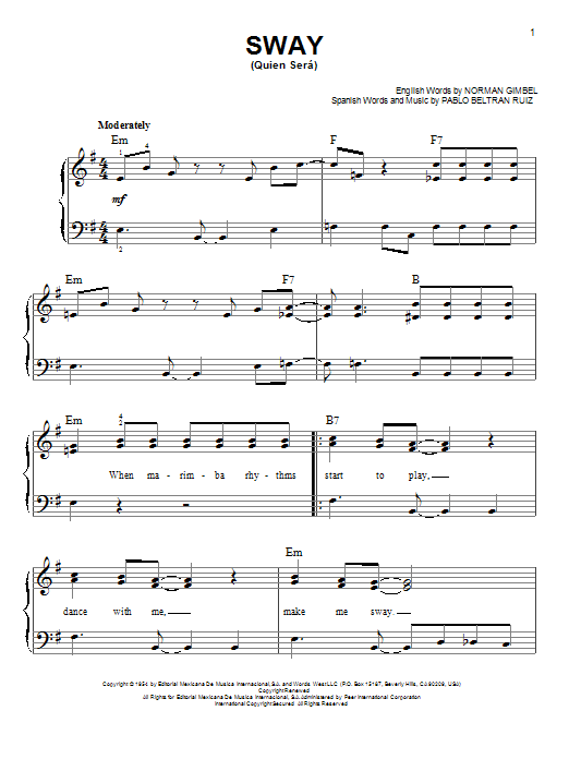  Sheet Music