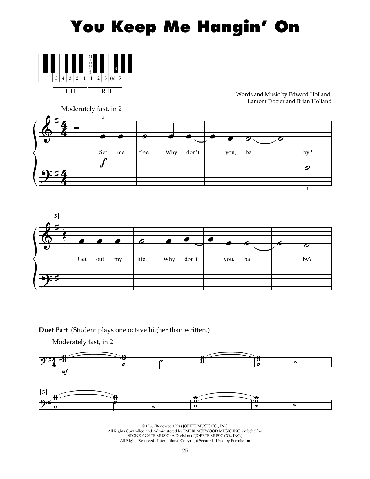 Glee Cast You Keep Me Hangin' On sheet music notes and chords. Download Printable PDF.