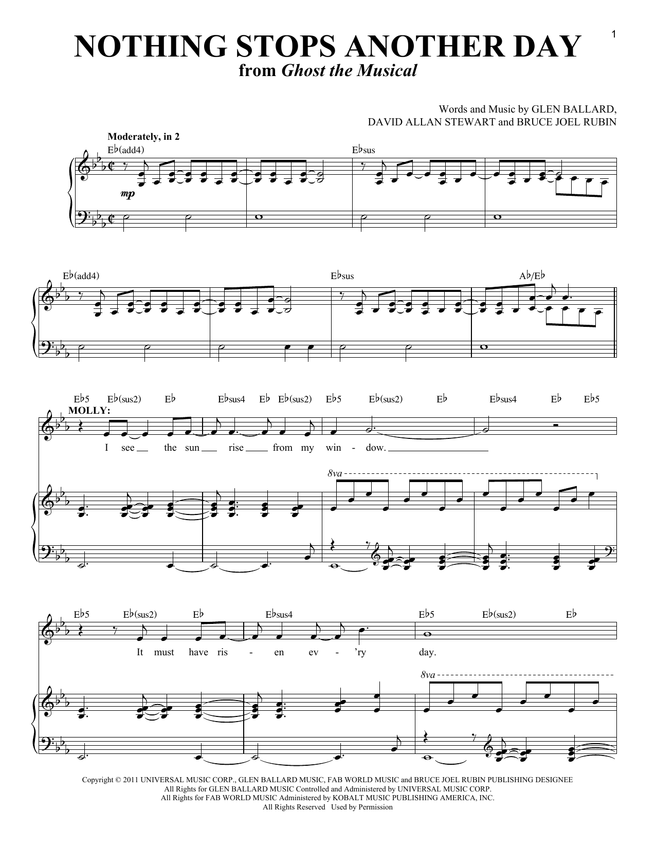 Learn to play Glen Ballard Nothing Stops Another Day sheet music for Piano, Vocal & Guitar Chords (Right-Hand Melody) in minutes. Price: 7.8900$ Glen Ballard Nothing Stops Another Day sheet music notes and chords arranged for Piano, Vocal & Guitar Chords (Right-Hand Melody)