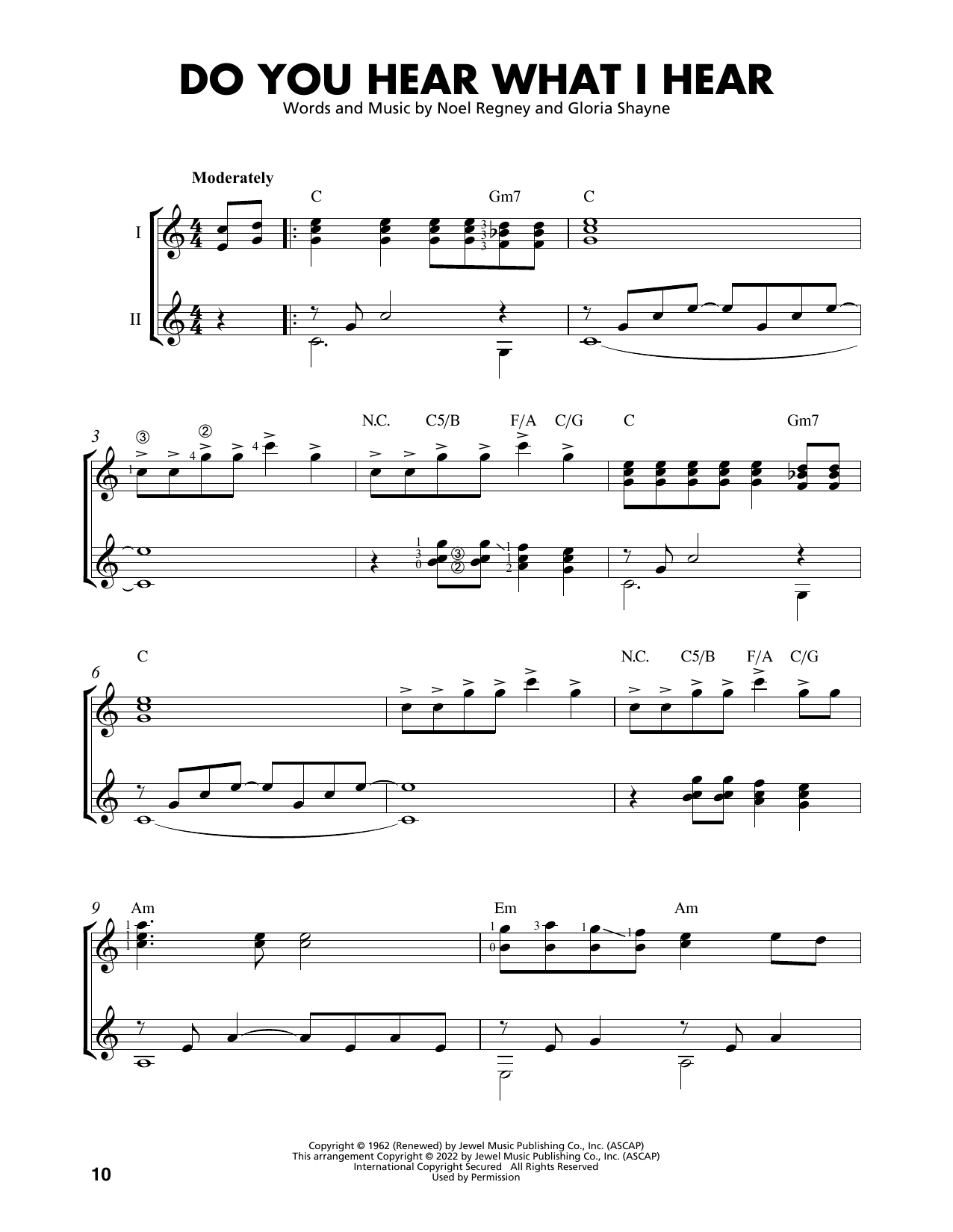 Gloria Shayne Do You Hear What I Hear (arr. Mark Phillips) sheet music notes and chords. Download Printable PDF.