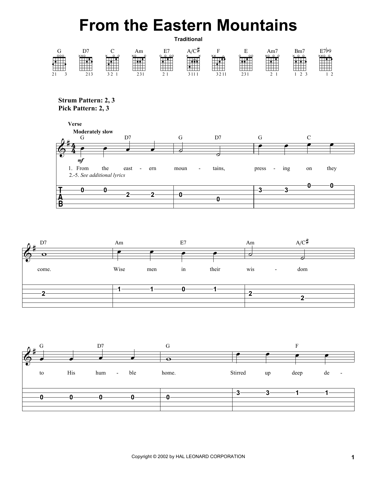 Godfey Thring From The Eastern Mountains sheet music notes and chords. Download Printable PDF.