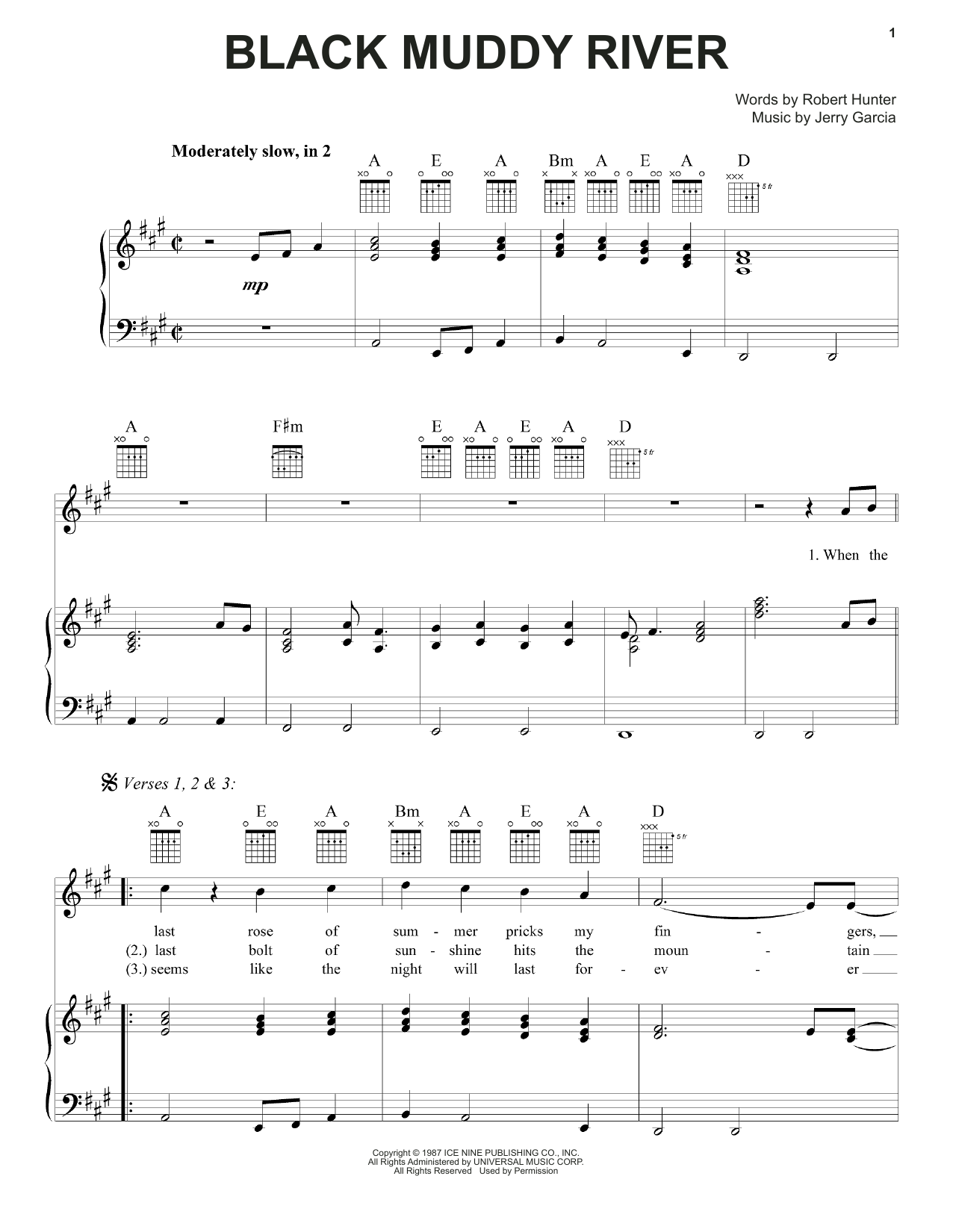  Sheet Music